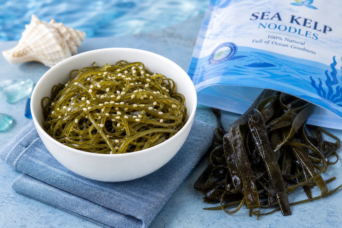 Sea Kelp Noodles — Wild-Harvested Ocean Superfood