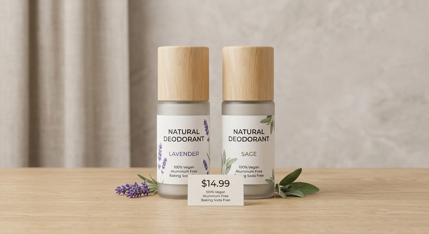 Natural Deodorant — Lavender & Sage