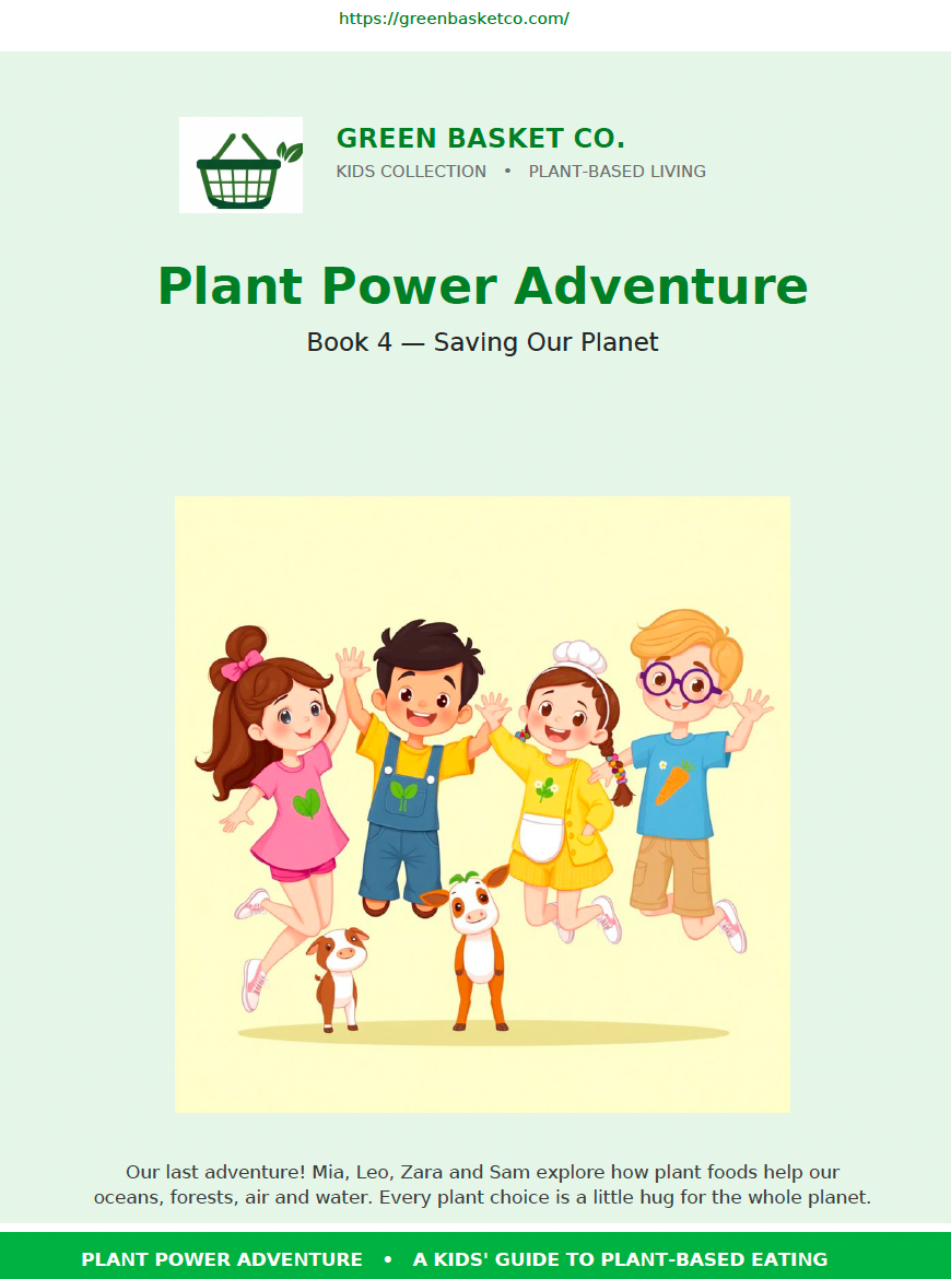 Green Basket Kids Comic — Environment (Digital Download)