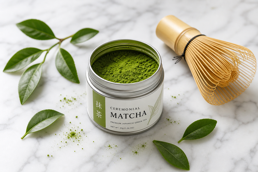 Ceremonial Grade Matcha Powder — Organic Japanese Green Tea