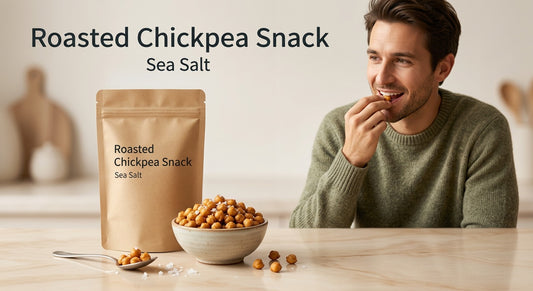 Roasted Chickpea Snacks — Sea Salt