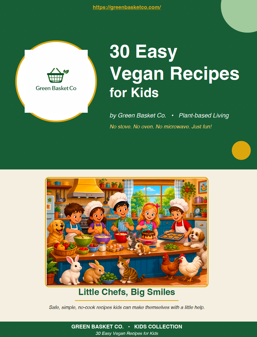 Vegan Kids Cooking Book V1 — Vol. 38 (Digital Download)